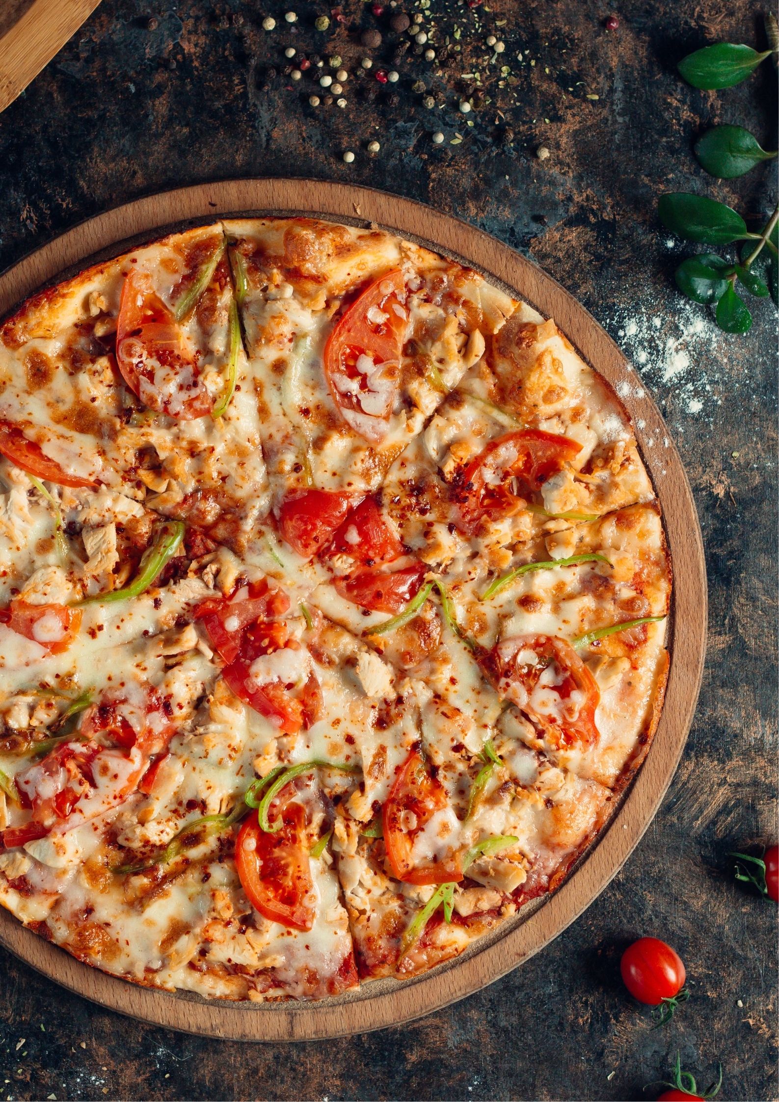 CHICKEN PİZZA